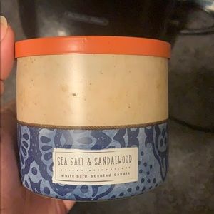 NEW SEA SALT & SANDALWOOD 3 WICK CANDLE